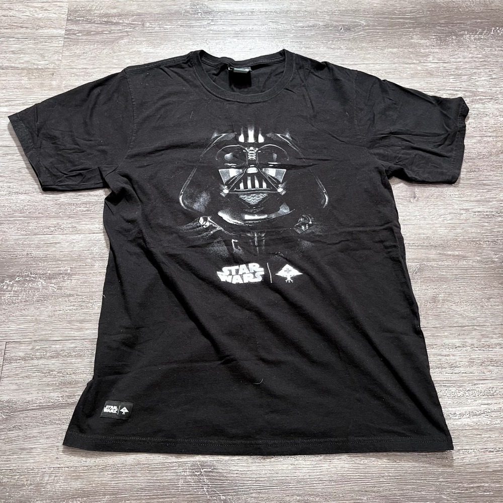 Star Wars Dark Vador Shirt Large‎ Black Rogue One Short Sleeve Graphic Tee